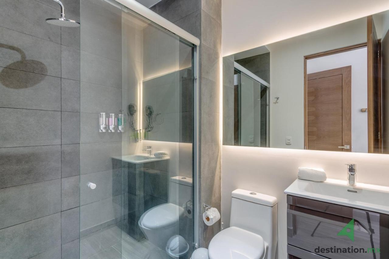 Charming Apartment With Pool, Gym, And Jacuzzi - Kansas 113 Kota Meksiko Bagian luar foto