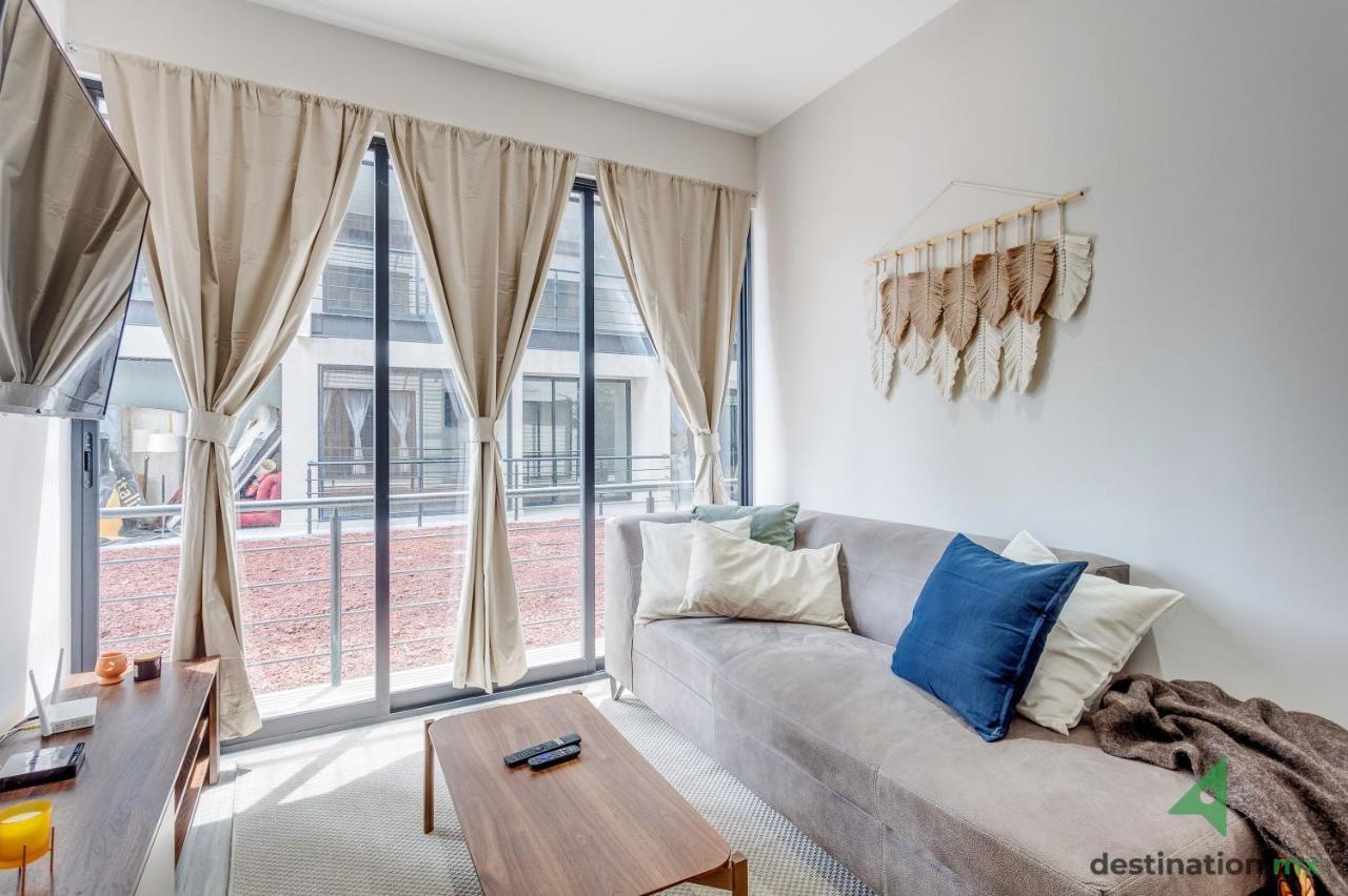 Charming Apartment With Pool, Gym, And Jacuzzi - Kansas 113 Kota Meksiko Bagian luar foto
